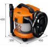 Aspirateur eau et poussière sans fil ASBS 18-10 AS AMPShare (nu) - FEIN 92604203010
