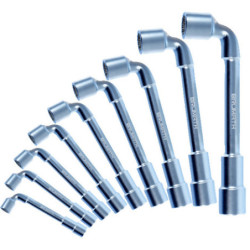 Clés a pipe débouchées - jeu de 9 pièces 8 à 19 mm - BRUMATH 16160129140 BR-1100