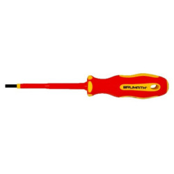 Tournevis plat 4x100 mm isolé 1000V VDE - BRUMATH 16163000045 BR-3009