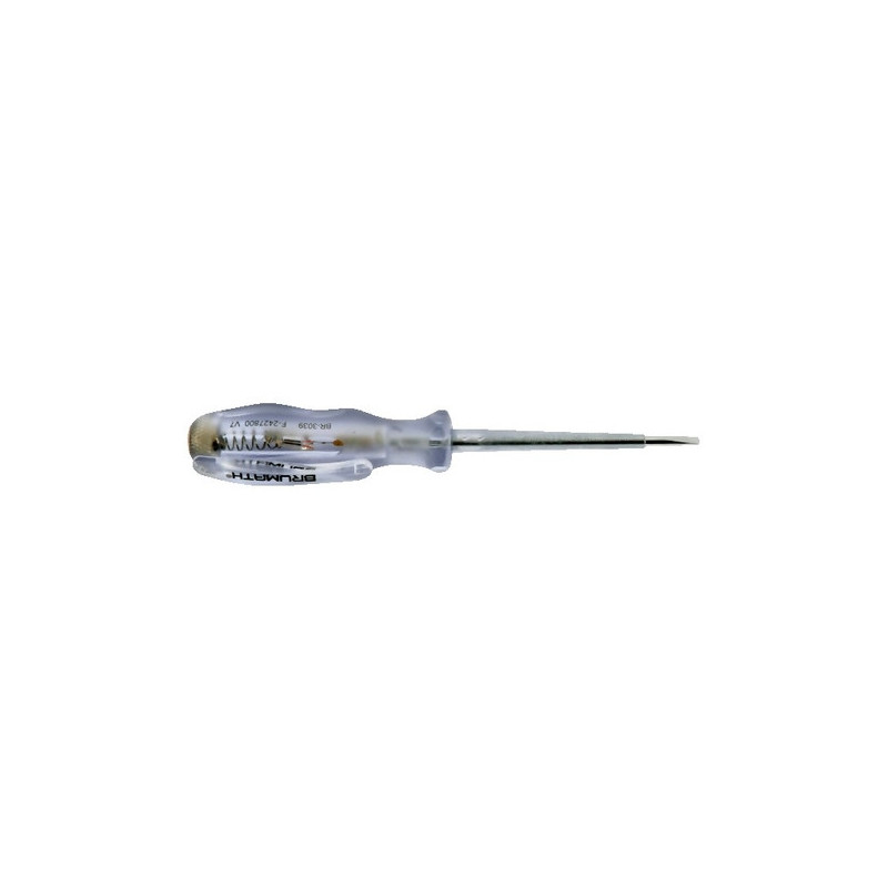 Tournevis testeur 3 x 70 mm isolé VDE - BRUMATH 16163000195 BR-3039