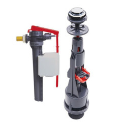 ENSEMBLE  MECANISME POUSSOIR + FLOT AQUACONTROL