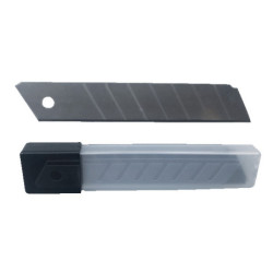 Lot de 10 lames pour cutter à lame sécable de 18 mm - BRUMATH 16166110118 BR-4021