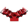 Boîte à outils métallique 5 compartiments L 530 mm - BRUMATH 16169555538 BR-9051