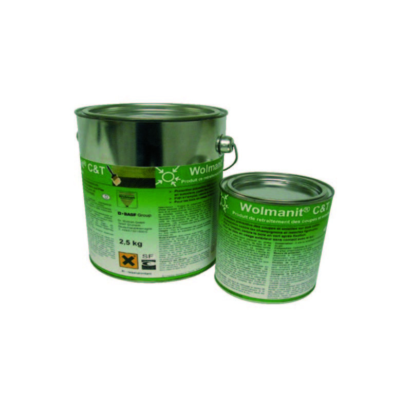 TRAITEMENT DES COUPES WOLMANIT CUT et TREAT VERT 1KG