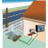 Regard avec 2 bouchons réducteurs doubles PVC longueur 300mm - RITX2B