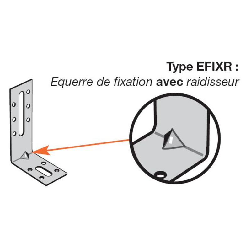 EQUERRE FIXATION RENFORCEE 50-55-30-2