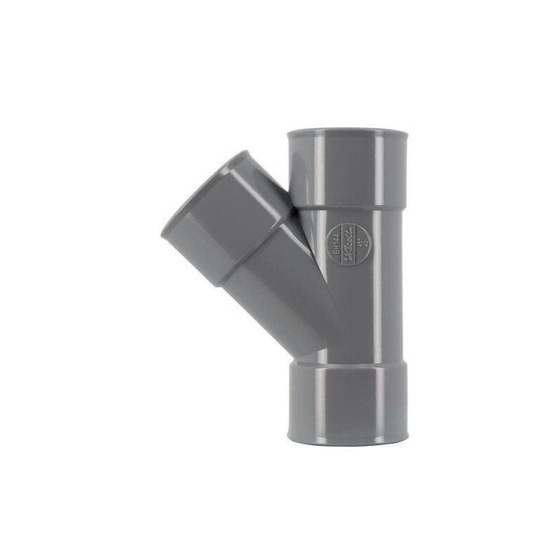 Culotte femelle femelle 45° simple diamètre 40mm - UBH144