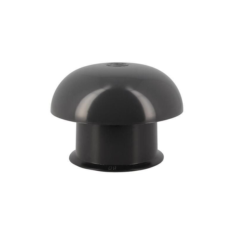 Chapeau de ventilation simple avec moustiquaire diamètre sortie 80 mm - CC8M
