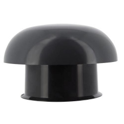 Chapeau de ventilation simple avec moustiquaire diamètre sortie 100 mm - CC10M 