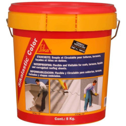 Sikalastic color blanc - seau de 20 kg