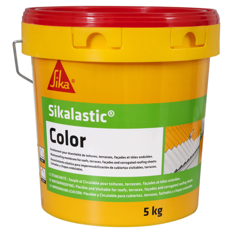 Sikalastic color blanc - seau de 20 kg