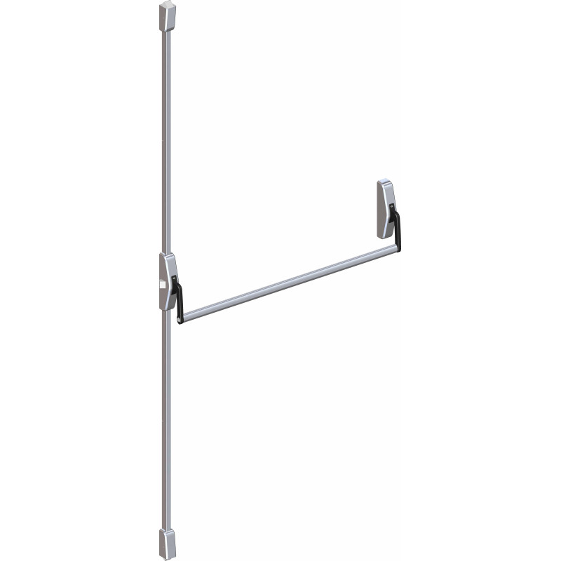 Barre anti-panique 89 DESIGN 2PTS HB 950MM ALU - argent - JPM ASSA ABLOY 89D200-01-0A 