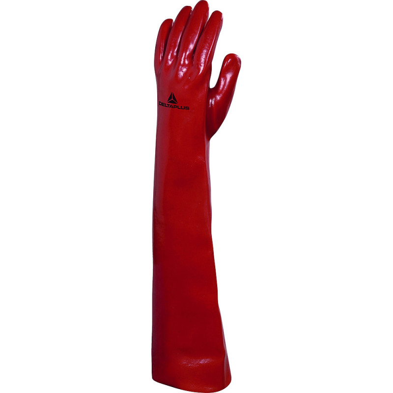 GANT PVC ROUGE TOUT ENDUIT LONG 60CM