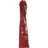 GANT PVC ROUGE TOUT ENDUIT LONG 60CM