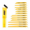Coffret de 12 lames de scie sabre - DEWALT DT2445