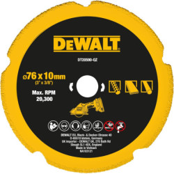Disque diamant 76 mm Multi-Matériaux - DEWALT DT20590