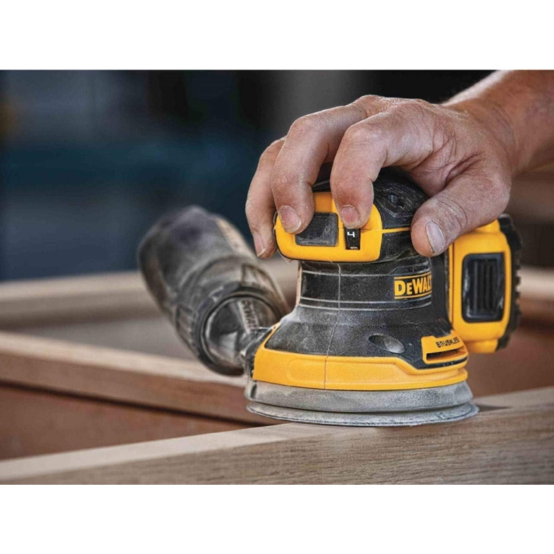 Ponceuse excentrique Ø 125mm 18V (nu) - DEWALT DCW210NT