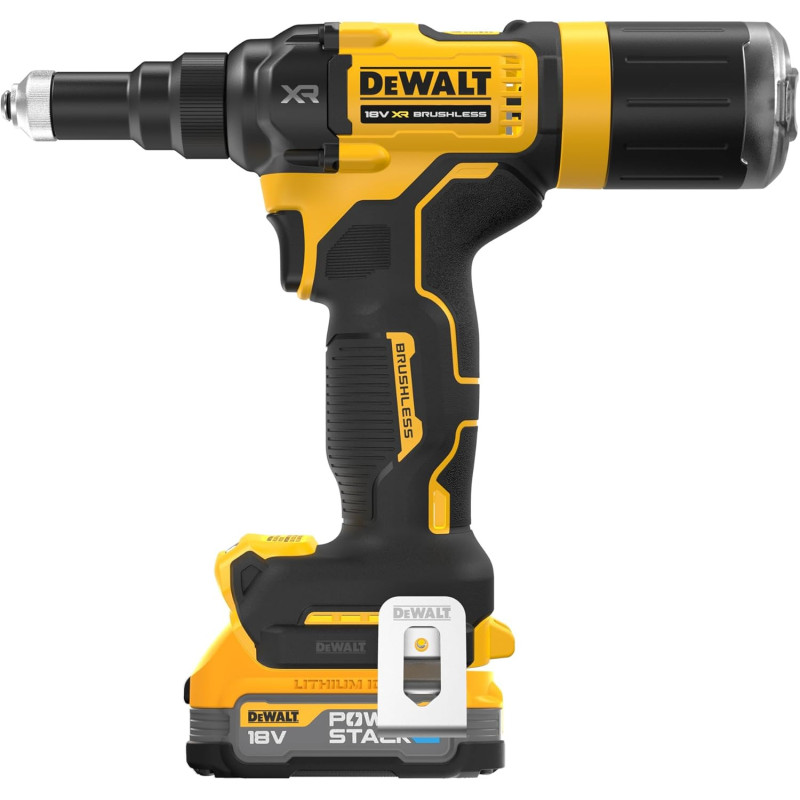 Riveteuse XR 18V brushless 4.8 mm - pistolet à riveter - DEWALT DCF403NT