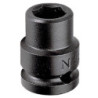 Douille impact 1-2" 6 pans métrique 19mm - FACOM NS.19A