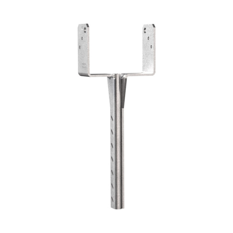 PIED DE POTEAU TYPE U LARG90 PROF40