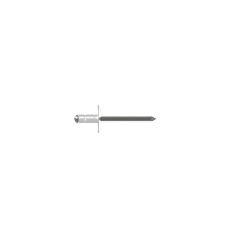 Rivets aveugles PolyGrip alu-inox tête large 4.8 x 10 K 16 (boîte de 250) - 1433897