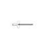 Rivets aveugles PolyGrip alu-inox tête large 4.8 x 10 K 16 (boîte de 250) - 1433897