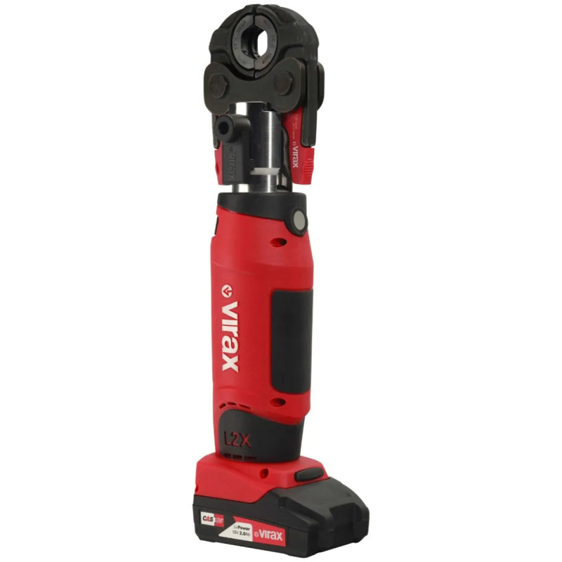 Presse à sertir (sertisseuse) électro-mécanique Viper L2X + 2 batteries - VIRAX 253570