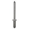 Rivets aveugles PolyGrip inox A2 tête plate 4.8 x 17 (boîte de 500) - 1433916