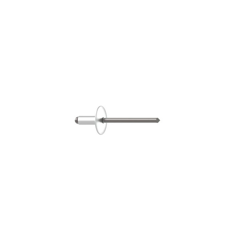 Rivets aveugles alu-acier tête large 4.8 x 20 K 16 (boîte de 250) - 1454111