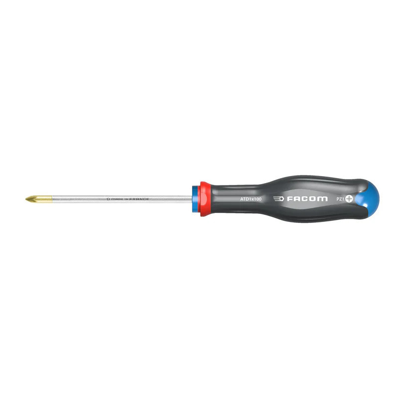 Tournevis PZ0x75 - vis cruciformes Pozidriv - FACOM ATD0X75