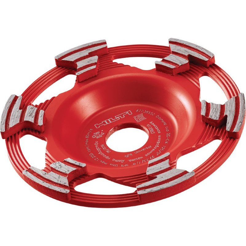 Disque à poncer Meule diamant universelle - DG-CW 125-5" SPX - HILTI 2238589