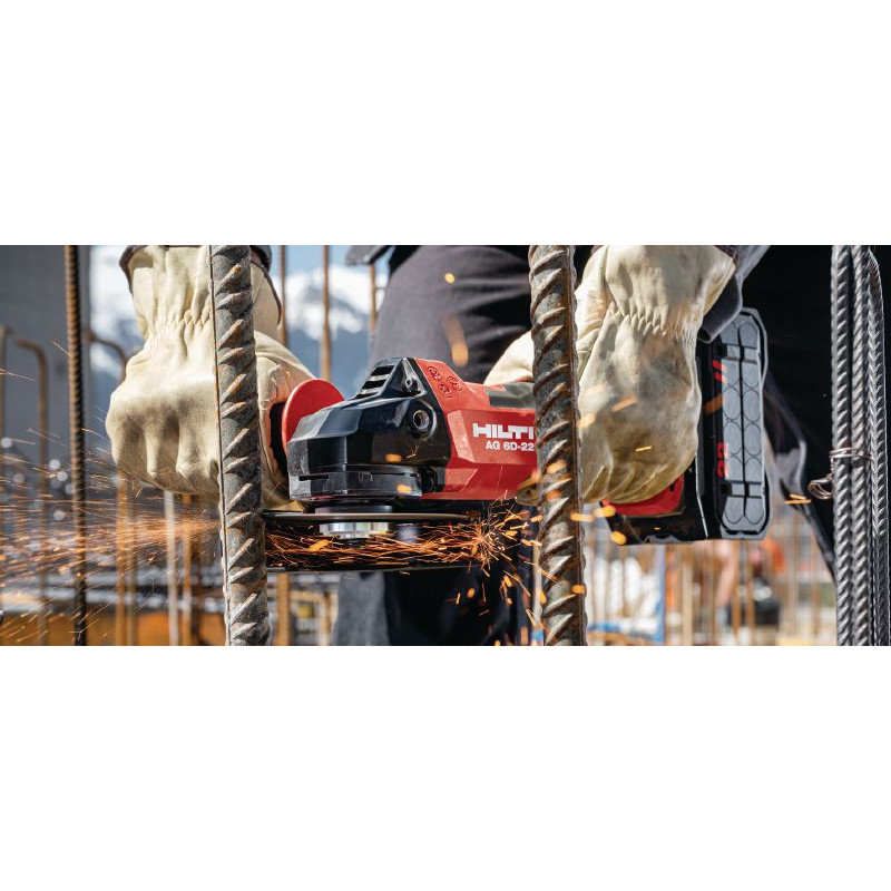 Meuleuse d'angle sans fil AG 6D-22-125 (nue) - HILTI 2215458