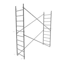 Réhausse 3m échaffaudage G950-4 - KIT4ECHDIAG3M - complète avec accès - TUBESCA COMABI - 03016014