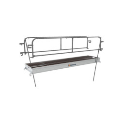 Kit plateau + 2 garde corps échafaudage  GENERIS 950 - Pack plancher et garde-corps  G950  - TUBESCA 03016015