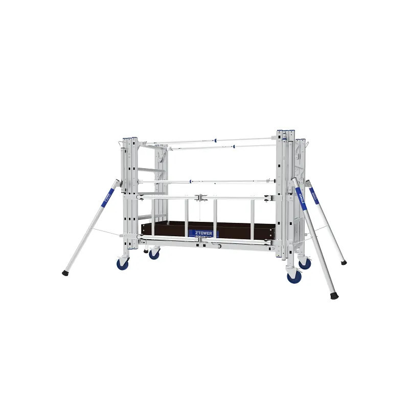 Echafaudage Z-Tower 3.80 m maxi - télescopique et roulant - TUBESCA 22407420