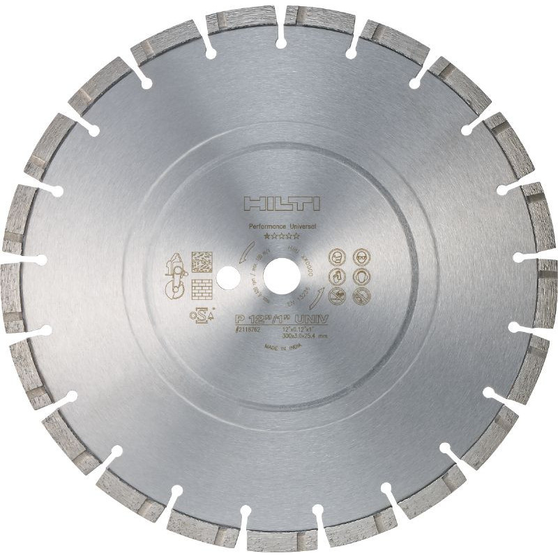 Disques à tronçonner P 350-25 universel - HILTI 2118677