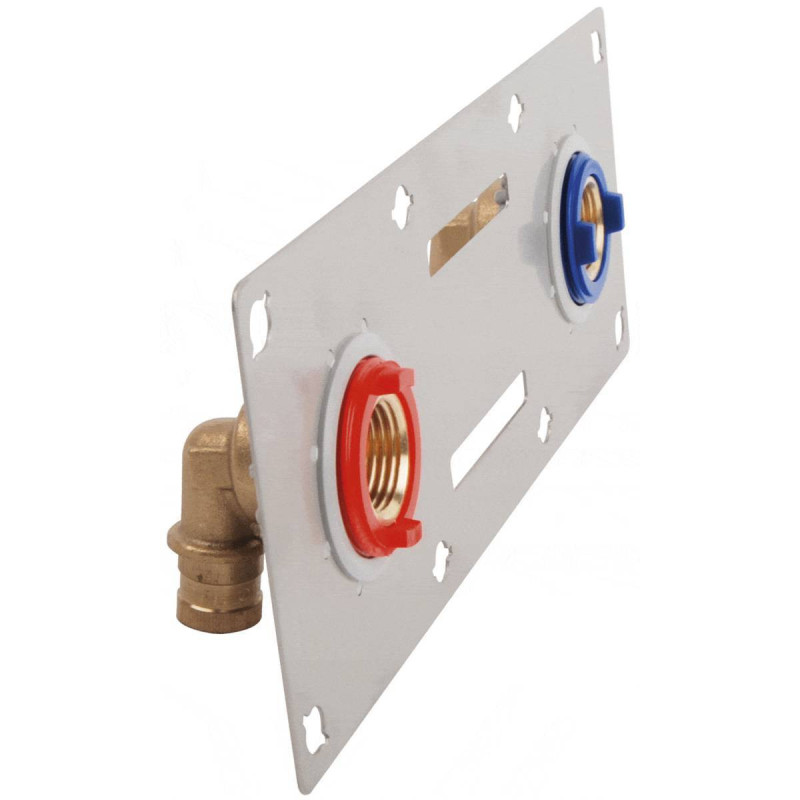 Kit fixation robinet SERTIfix Gliss - Entraxe 150mm F 1-2" Ø13 x 16 mm - SERTIgliss - PLAC216