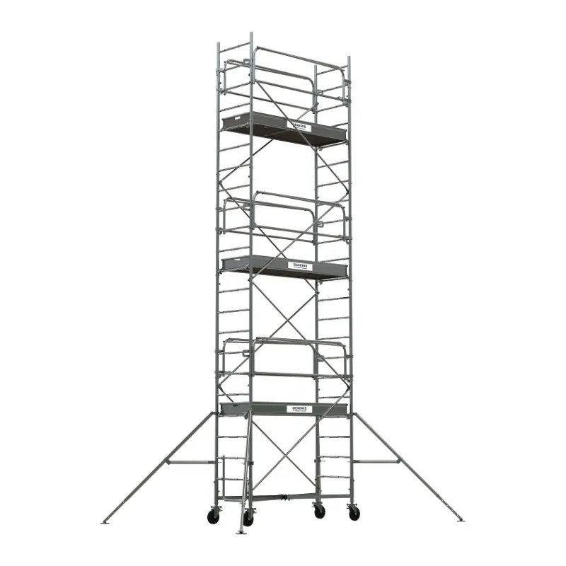 Pack plancher et 2 garde corps échafaudage G750-4 - Kit plateau et 2GC GENERIS 750 - TUBESCA 03012025 