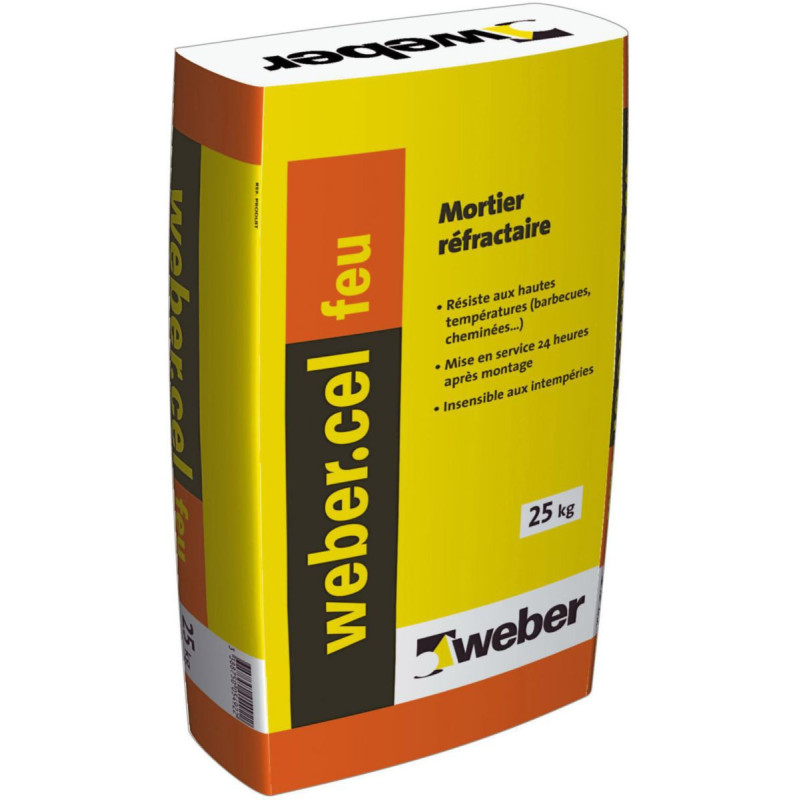 WEBER CEL FEU PACK SAC 25KG