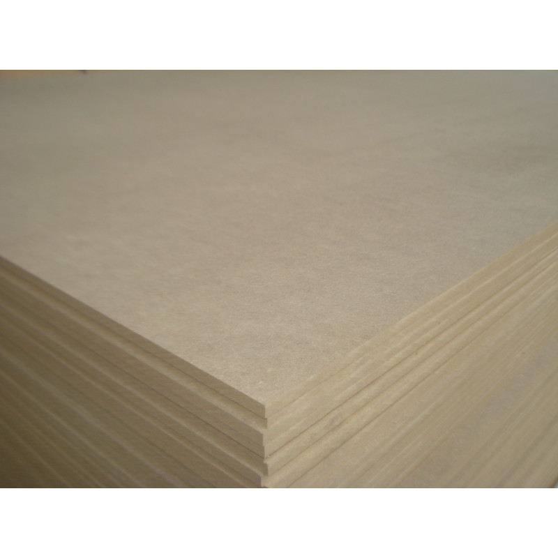 PANNEAU DE FIBRES DE BOIS MDF STANDARD 2.44X1.22M EPAISSEUR 09MM
