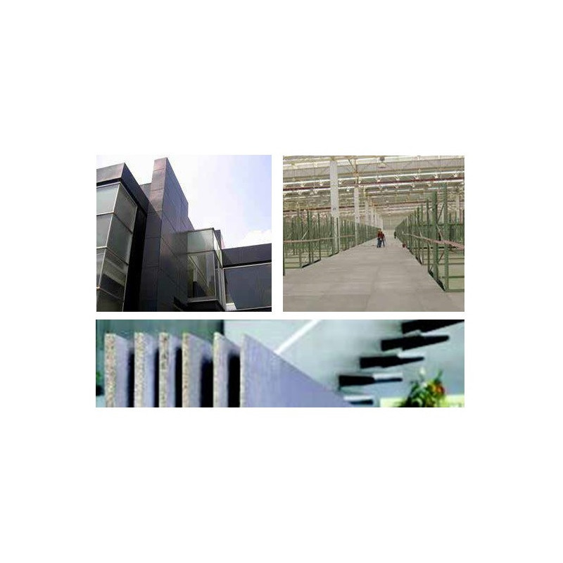 PANNEAU CIMENT BOIS 2.44X1.22M EPAISSEUR 12MM