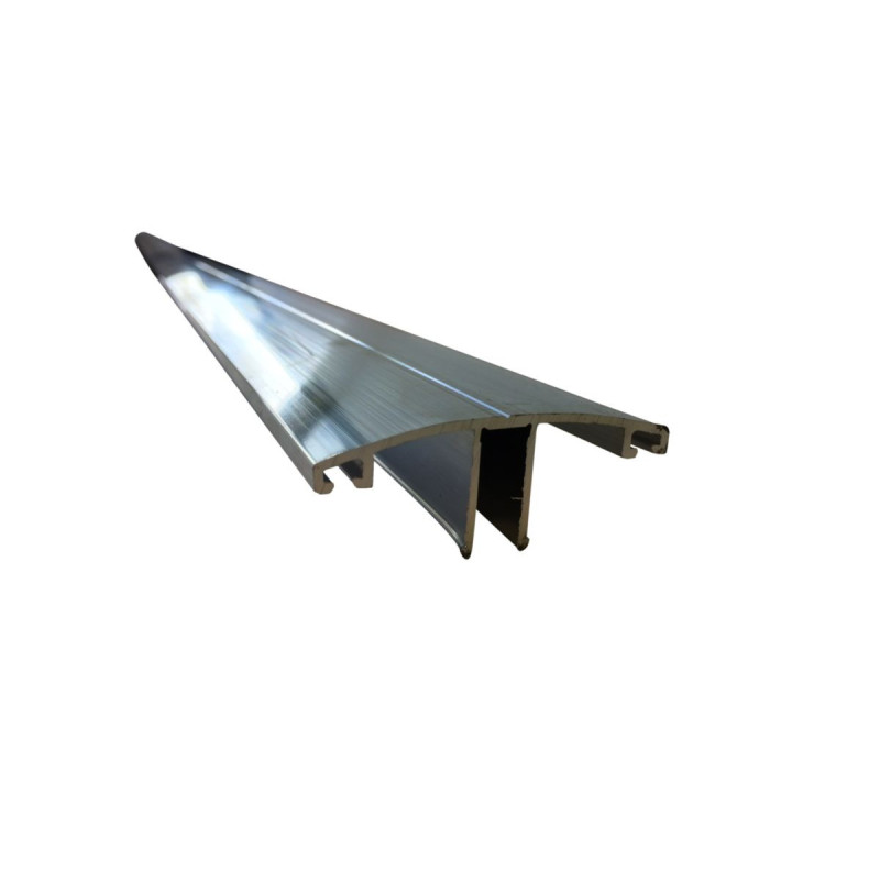 Profilé couvre joint pour système de couverture 16-32 mm - 4M - aluminium brut - ONDULINE ONDUCLAIR 3713