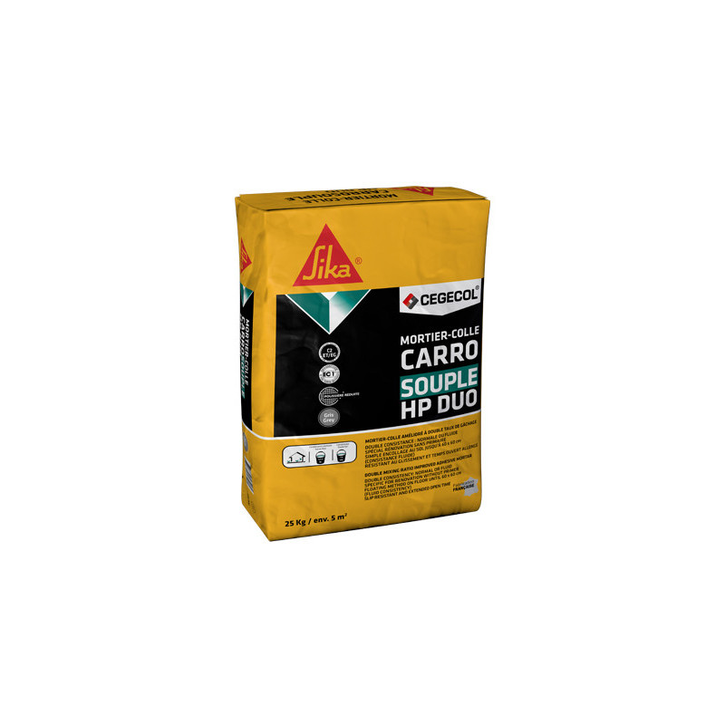 CARROSOUPLE HP DUO GRIS - SAC CONT. 25 KG