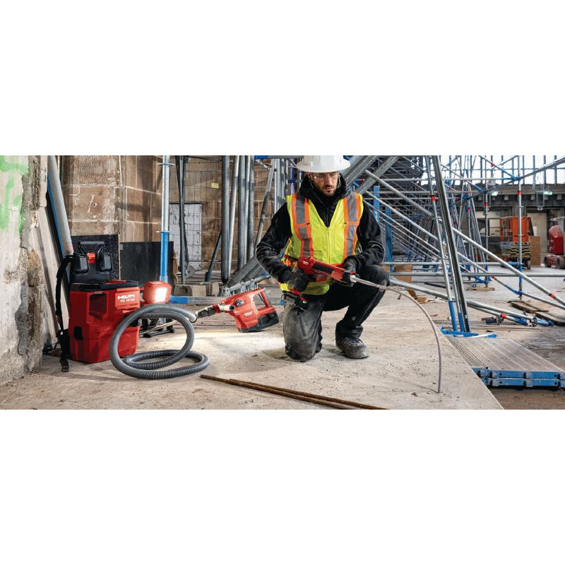 Aspirateur sans fil VC 10M-22 + sac à dos (nu) - Extracteur de poussière -HILTI 2254437+2305016