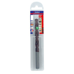 Foret métaux HSS FURIUS Ø 12.5 mm - taillé meulé HSS revêtu FUSIO - Ø 12.5 mm L 151 mm - TIVOLY 11454141250