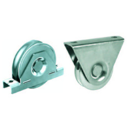 GALET V NU D60-100KG AC GALVA