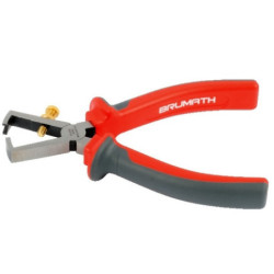 Pince à dénuder 160 mm bi-matière - BRUMATH 16165144530 BR-2020