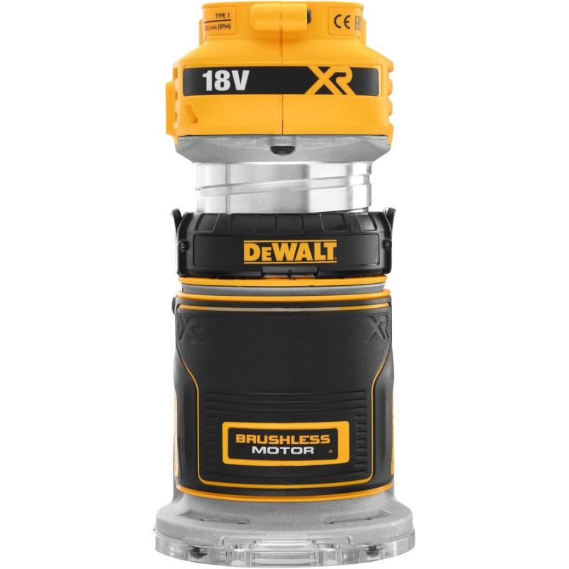 Affleureuse sans fil XR 18V BL 6-8 mm (nue) - DEWALT DCW600N