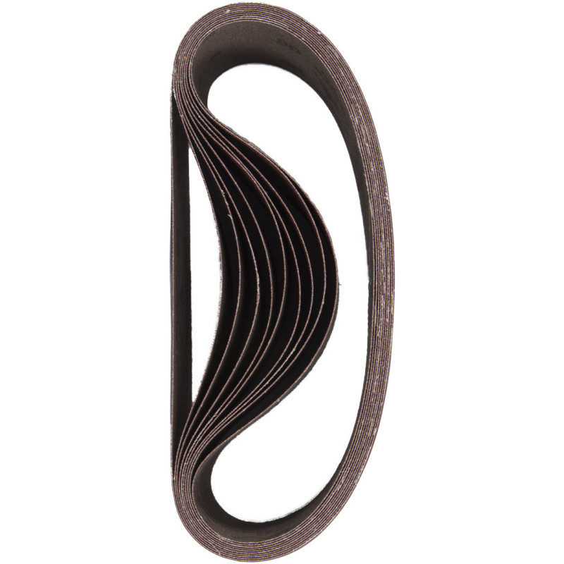 Abrasif pour ponceuses à bande - bois - peinture - métal grain 80 - 75 x 533 mm