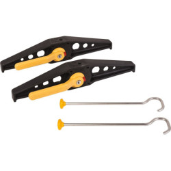 ATTACHE ECHELLE SUR GALERIE